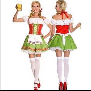 NWT-M/L beer girl Oktoberfest Halloween costume